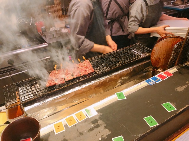 あぶり石田の焼き鳥