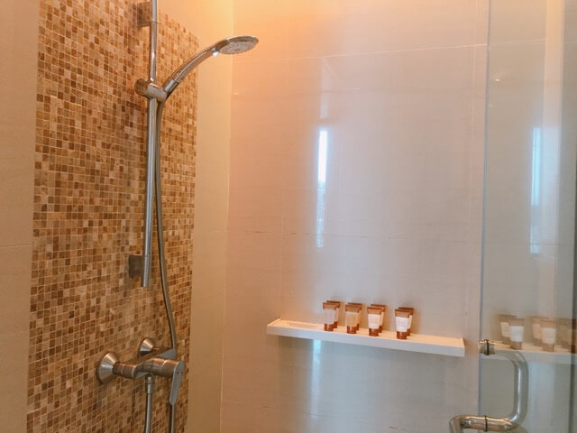 グランデセンターポイントホテル21のシャワールーム