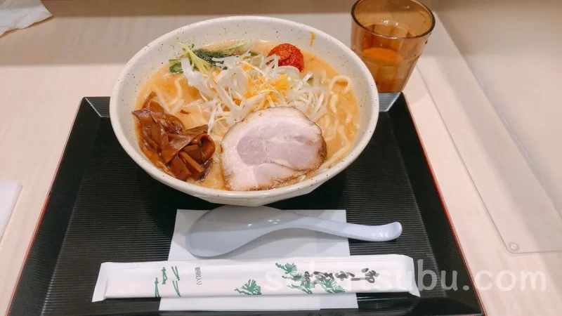 つじ田味噌の章のラーメン